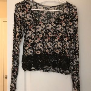 Long sleeve shirt from Charlotte Russe